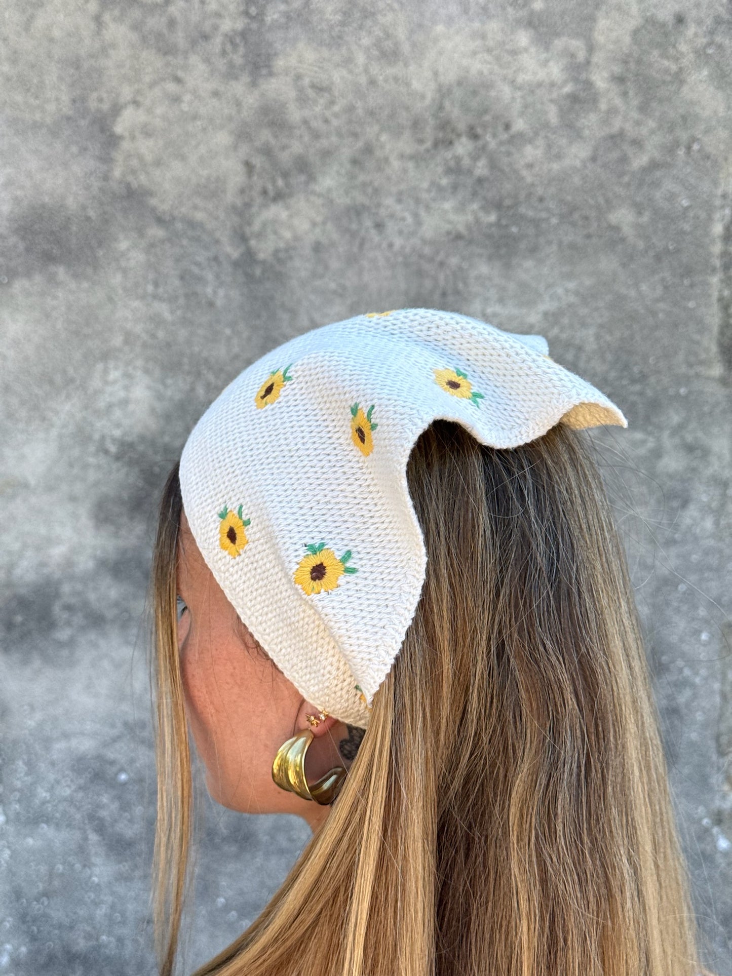 Bandana fleurs
