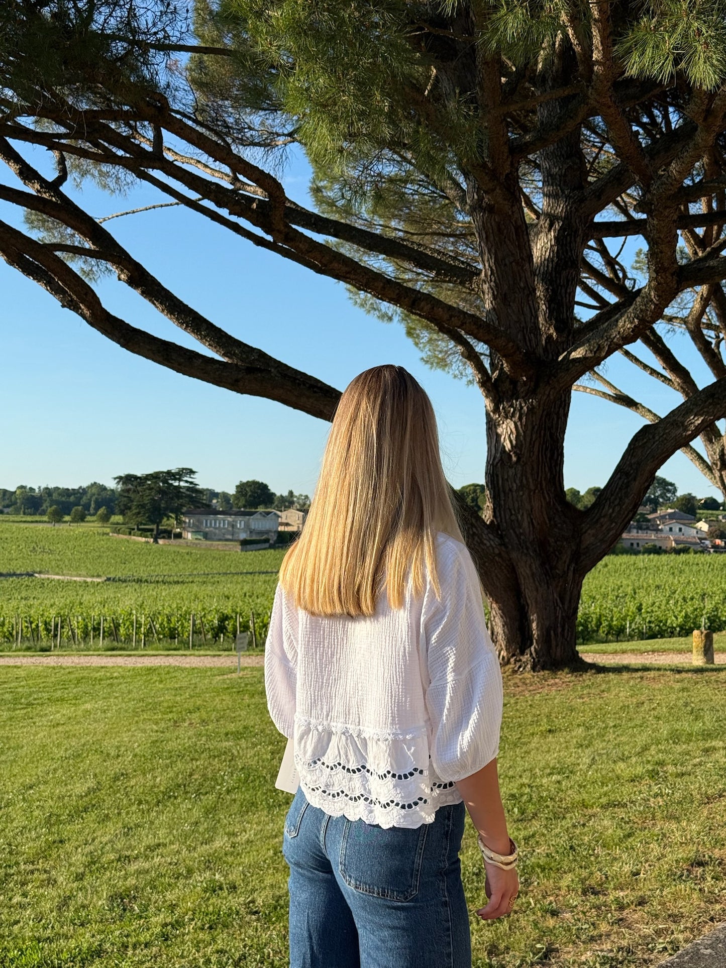 Blouse à nouer