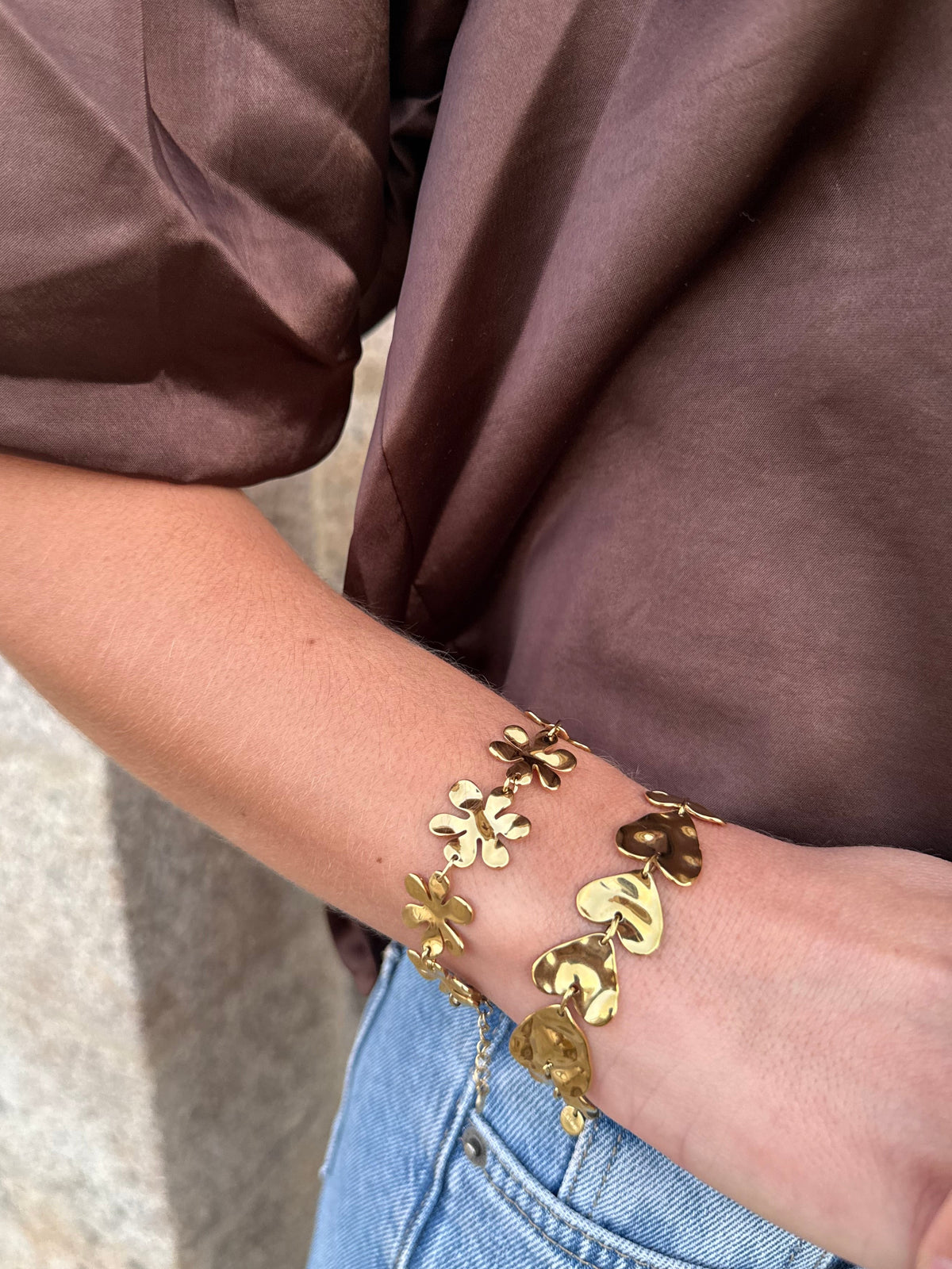 Bracelet fleurs