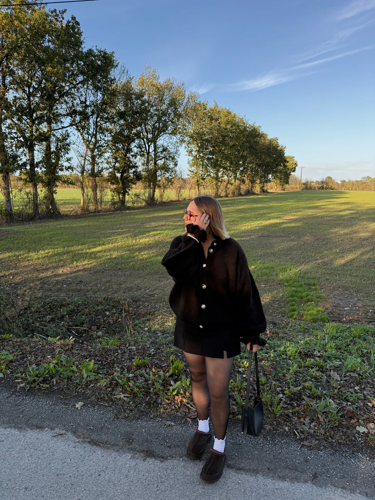 Gilet chocolat