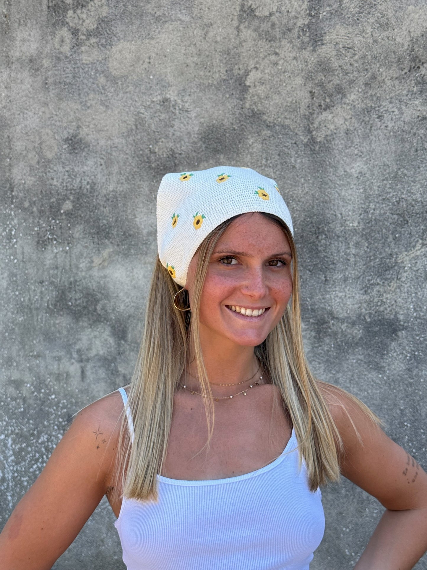 Bandana fleurs