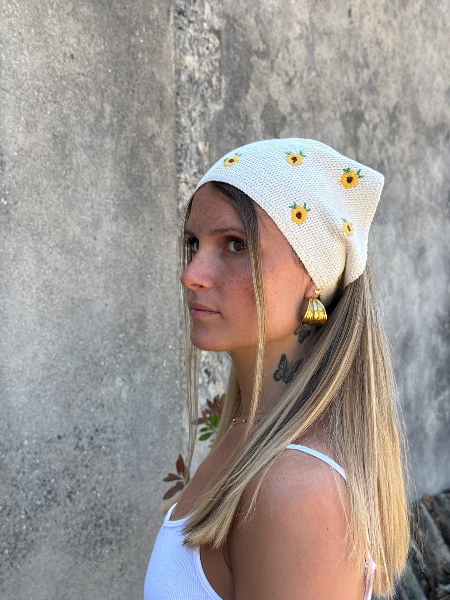 Bandana fleurs