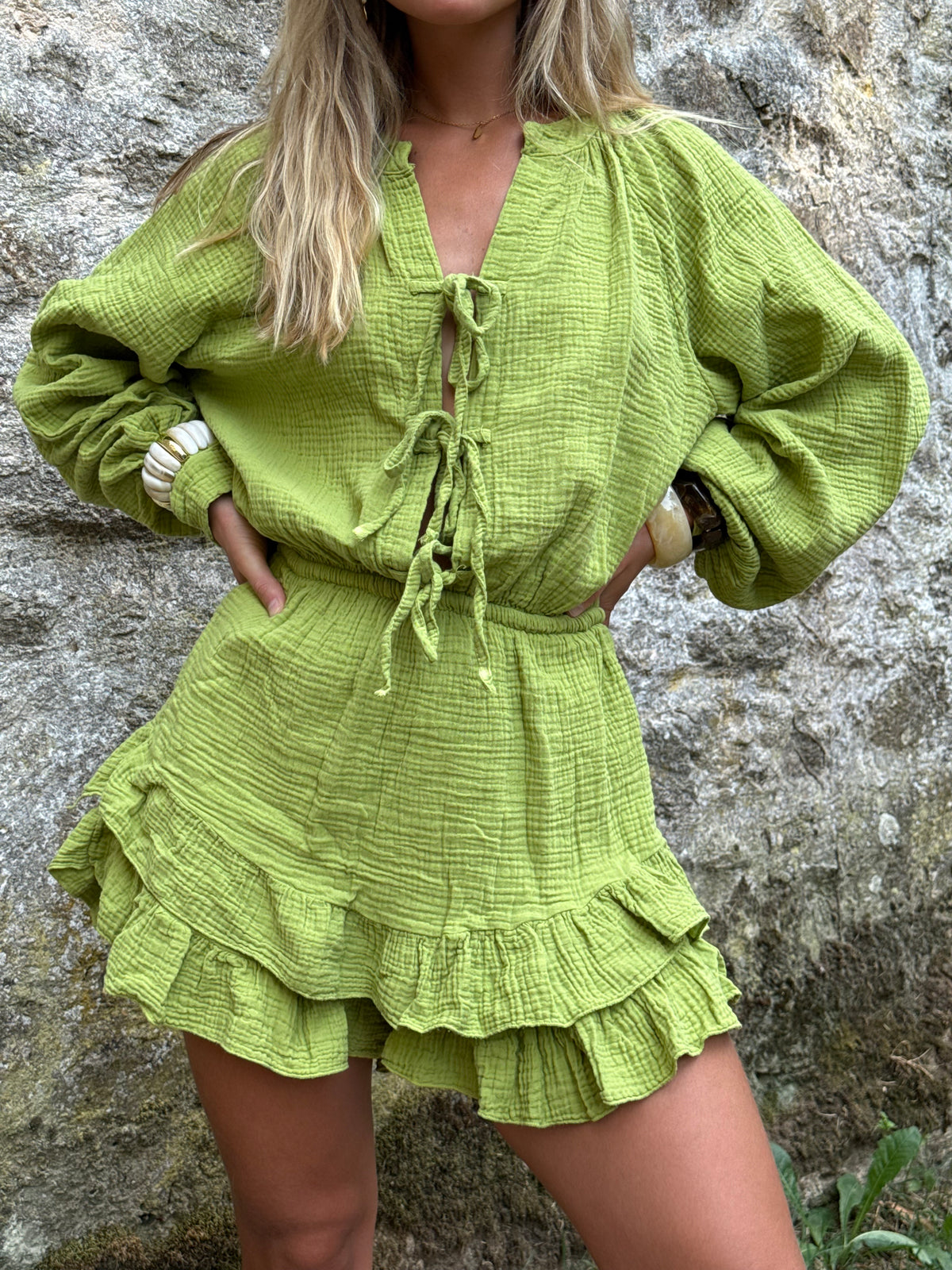 Combi-short verte