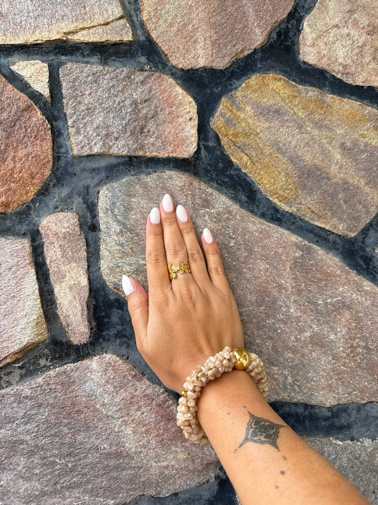 Bracelet beige